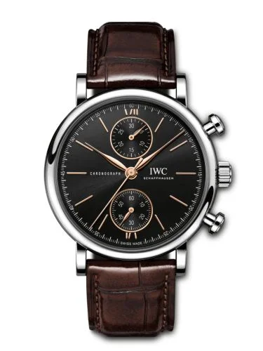 IWC - IW3914-04 Portofino Chronograph 39 Stainless Steel / Black
