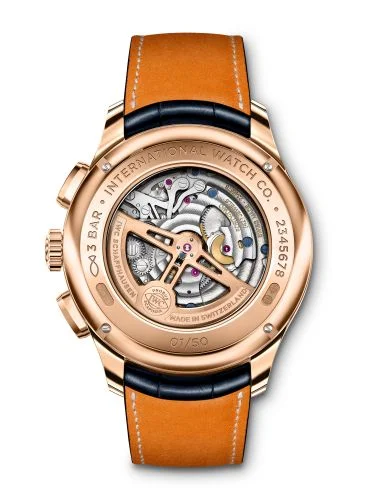 IWC IWC - IW3940-05 Portugieser Tourbillon Rétrograde Chronograph Armor Gold / Blue / Boutique Edition