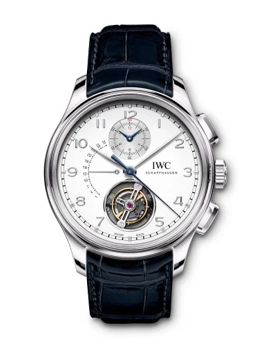 IWC IWC - IW3940-06 Portugieser Tourbillon Rétrograde Chronograph Platinum / Silver