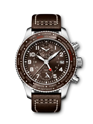 IWC Pilot’s Watch Timezoner Chronograph 80 Years Flight to New York