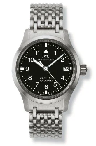 IWC Lady Pilot's Watch Mark XII Stainless Steel / Black / Bracelet