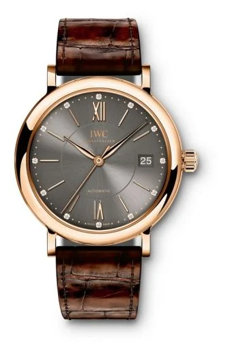 IWC - IW4581-06 Portofino Automatic 37 Red Gold / Ardoise