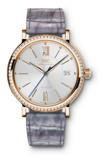 IWC - IW4581-07 Portofino Automatic 37 Red Gold / Diamond / Silver