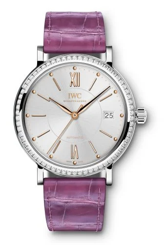 IWC - IW4581-12 Portofino Automatic 37 Stainless Steel / Diamond / Silver