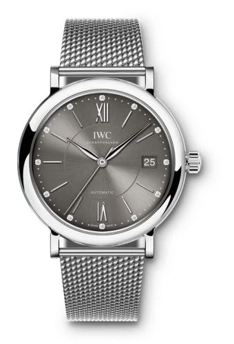 IWC - IW4581-10 Portofino Automatic 37 Stainless Steel / Ardoise / Milanese