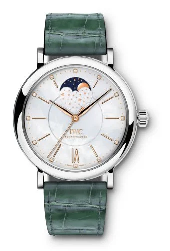 IWC - IW4590-07 Portofino Automatic Moon Phase 37 Stainless Steel / MOP