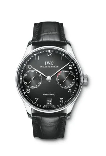 IWC - IW5001-09 Portuguese Automatic Stainless Steel / Black