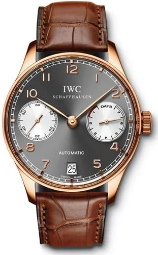 IWC - IW5001-18 Portuguese Automatic Red Gold / Tourneau