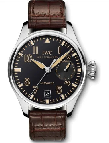IWC - IW5004-34 Big Pilot Platinum / Black / Wempe
