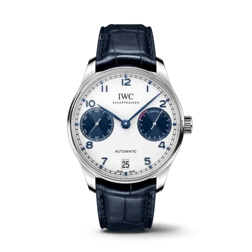 IWC IWC - IW5007-15 Portugieser Automatic 5007 Stainless Steel / Silver - Blue