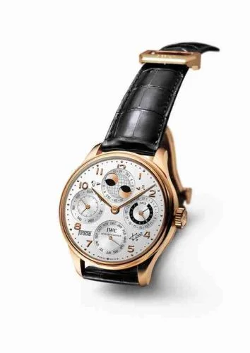 IWC - IW5021-20 Portugieser Perpetual Calendar 5021 Luis Figo Rose Gold / Black