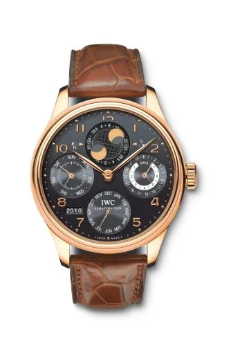 IWC - IW5021-22 Portuguese Perpetual Calendar 5021 Red Gold / Black