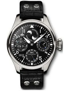 IWC - IW5026-19 Big Pilot Perpetual Calendar Stainless Steel / Black / Orsini