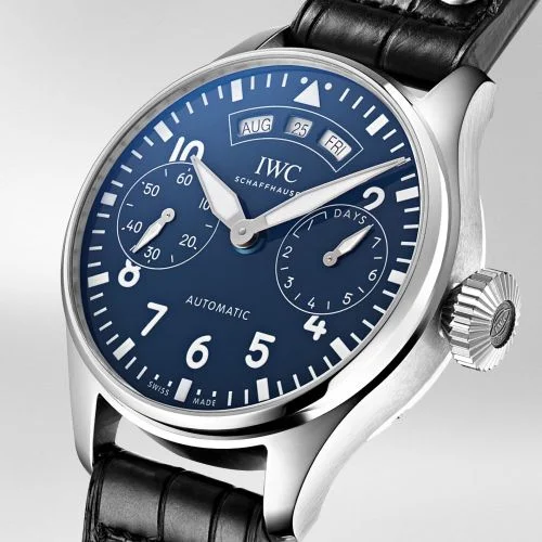 IWC IWC - IW5027-08 Big Pilot’s Watch Annual Calendar "150 Years" Stainless Steel / Blue