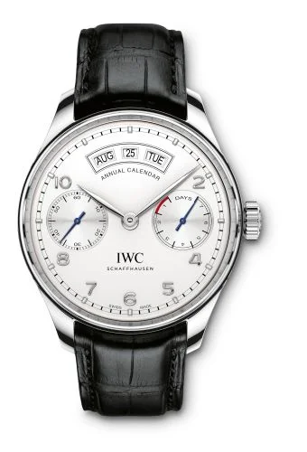 IWC Portugieser Annual Calendar Stainless Steel / Silver