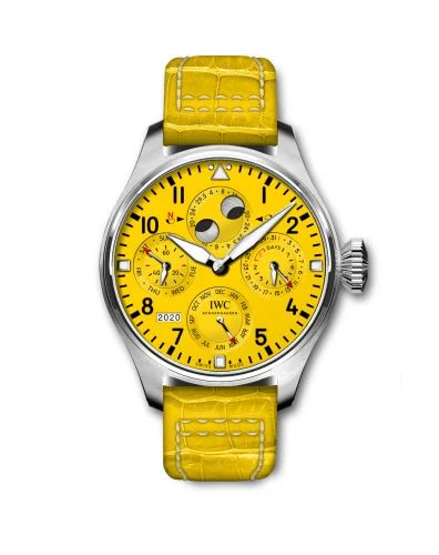 IWC - IW5036-02 Big Pilot's Watch Perpetual Calendar Platinum / Yellow