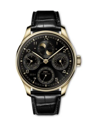 IWC Portugieser Perpetual Calendar 44 Armor Gold / Black