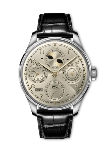 IWC IWC - IW5037-04 Portugieser Perpetual Calendar 44 White Gold / Dune