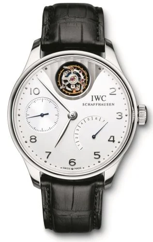 IWC Portugieser Tourbillon Mystere Platinum / Silver