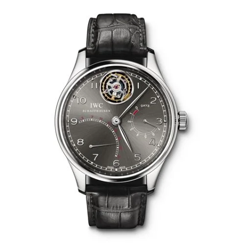 IWC IWC - IW5044-01 Portuguese Tourbillon Mystère Rétrograde Platinum / Ardoise
