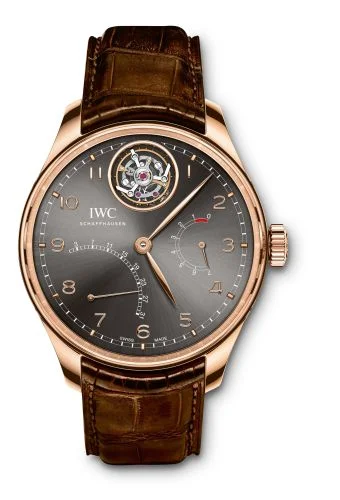 IWC Portugieser Tourbillon Mystère Rétrograde Red Gold / Ardoise