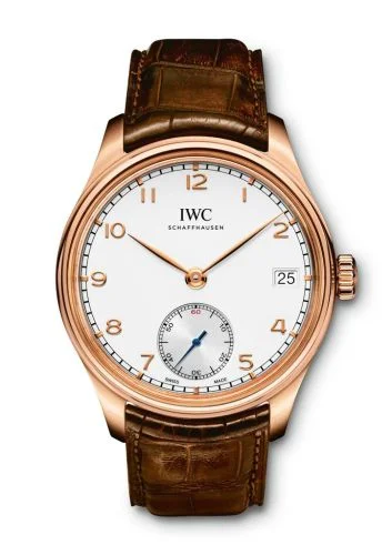 IWC - IW5102-04 Portuguese Hand-Wound Eight Days Red Gold