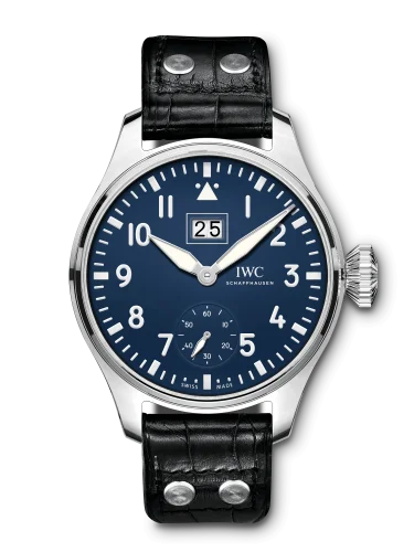 IWC Big Pilot's Watch Big Date 150 Years Stainless Steel / Blue