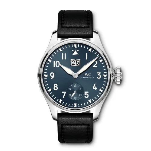 IWC Big Pilot's Watch Big Date Stainless Steel / Blue / Zürich