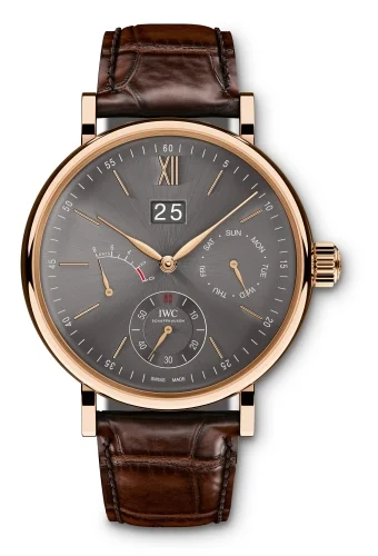 IWC IWC - IW5162-03 Portofino Hand-Wound Day & Date Red Gold