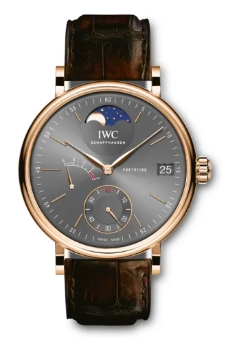 IWC IWC - IW5164-03 Portofino Hand-Wound Eight Days Moonphase Red Gold / Ardoise