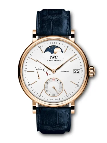 IWC IWC - IW5164-09 Portofino Hand-Wound Eight Days Moonphase Red Gold / Silver