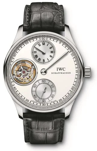 IWC Portugieser Regulateur Tourbillon Platinum / Silver