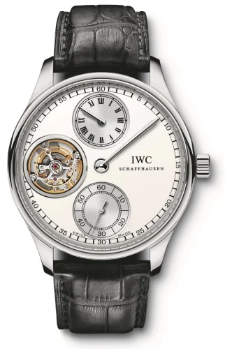 IWC IWC - IW5446-01 Portugieser Regulateur Tourbillon Platinum / Silver