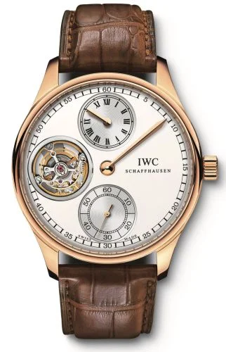 IWC Portugieser Regulateur Tourbillon Rose Gold / Silver