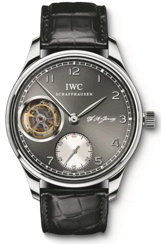 IWC Portugieser Tourbillon Hand-Wound F.A. Jones White Gold / Ardoise