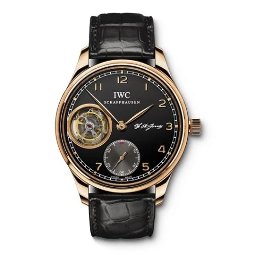 IWC IWC - IW5447-05 Portugieser Tourbillon Hand-Wound F.A. Jones Red Gold / Black