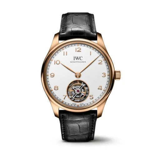 IWC Portugieser Hand-Wound Tourbillon Armor Gold / Silver