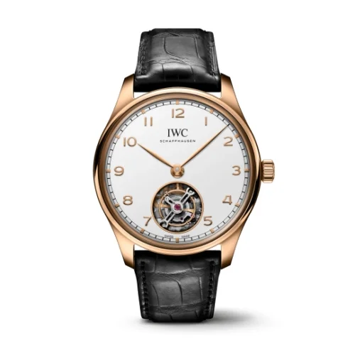 IWC IWC - IW5458-01 Portugieser Hand-Wound Tourbillon Armor Gold / Silver