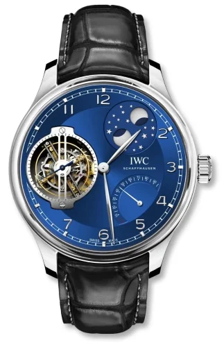 IWC IWC - IW5901-09 Portugieser Constant-Force Tourbillon Double Moon Platinum / Behebani