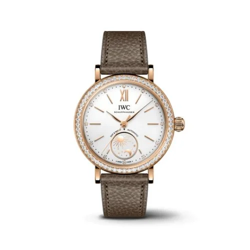 IWC IWC - IW6598-02 Portofino Day & Night 34 Red Gold - Diamond / Silver