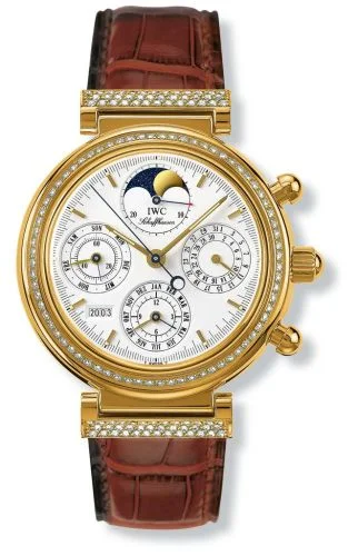 IWC - IW8153-01 Da Vinci Perpetual Yellow Gold / Diamond / White / German