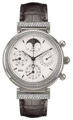 IWC - IW8153-12 Da Vinci Perpetual White Gold / Diamond / White / French