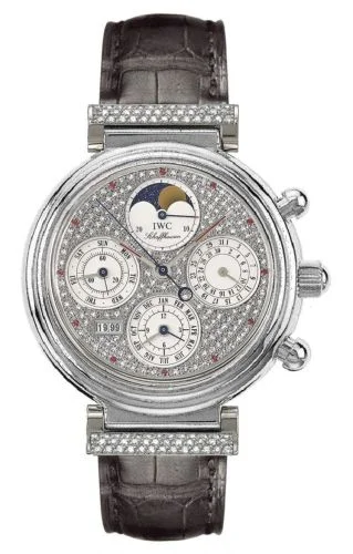IWC - IW8153-18 Da Vinci Perpetual White Gold / Diamond / Paved / English