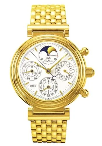 IWC - IW9252-03 Da Vinci Perpetual Yellow Gold / White / English / Bracelet