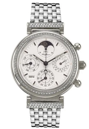 IWC - IW9253-11 Da Vinci Perpetual White Gold / Diamond / White / English