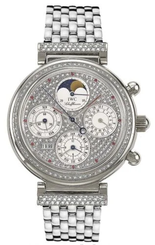IWC - IW9253-14 Da Vinci Perpetual White Gold / Diamond / Paved / Italian