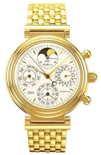 IWC - IW9267-04 Da Vinci Tourbillon Yellow Gold / French / Bracelet
