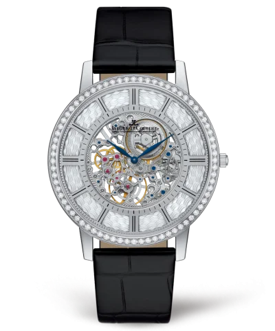 Jaeger-LeCoultre - 1343501 Master Ultra Thin Squelette White Gold / Diamond / MOP