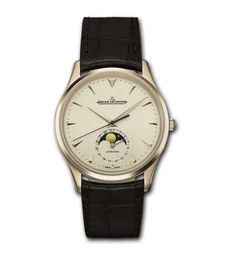 Jaeger-LeCoultre Jaeger-LeCoultre - 1362520 Master Ultra Thin Moon Pink Gold / Eggshell / Alligator