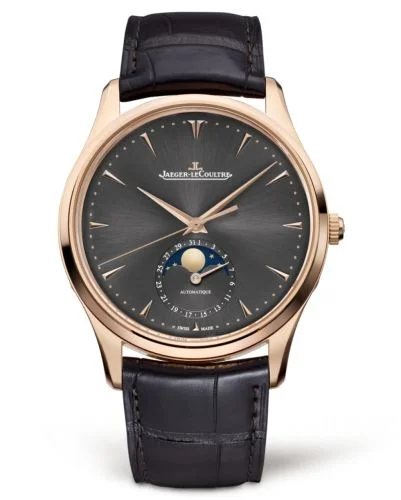 Jaeger-LeCoultre Master Ultra Thin Moon Pink Gold / Grey / Boutique Edition